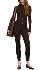 Sanctuary Runway Legging in Espresso