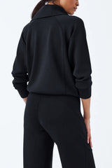 Spanx Air Essentials Half Zip Sweatshirt - Viva Diva Boutique