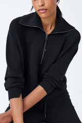Spanx Air Essentials Half Zip Sweatshirt - Viva Diva Boutique
