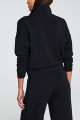 Spanx Air Essentials Track Jacket in Black
