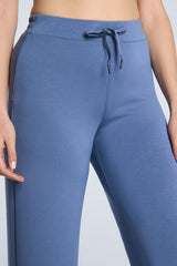 Spanx Air Essentials Wide Leg Pant in Grey Blue