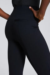 Spanx Ponte Microflare Pant in Classic Black - Viva Diva Boutique