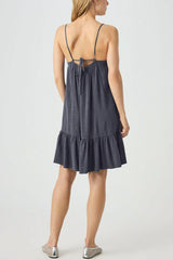 Splendid Gisele Mini Dress in Ink - Viva Diva Boutique