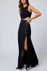 Stillwater What If Maxi Skirt in Black - Viva Diva Boutique