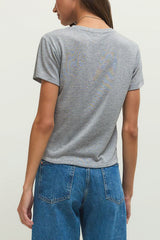 Z Supply Tourist Tee in Classic Heather Grey