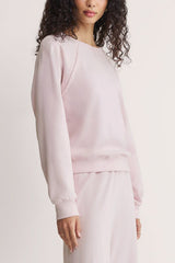 Z Supply All Around Sweatshirt in Washed Pink - Viva Diva Boutique