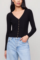 Z Supply Landa Sweater Top in Black