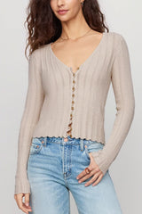Z Supply Landa Sweater Top in Natural