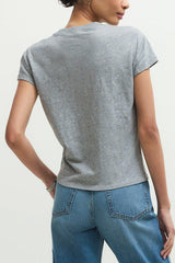 Z Supply Modern Slub Tee in Classic Heather Grey