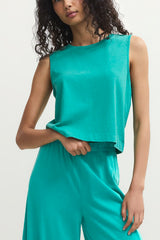 Z Supply Sloane Jersey Muscle Tank in La Palma - Viva Diva Boutique