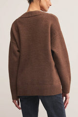 Z Supply Theo Cardigan in Suede - Viva Diva Boutique