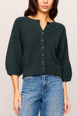 Z Supply Valor Cardigan in Emerald Cove