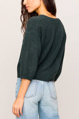 Z Supply Valor Cardigan in Emerald Cove