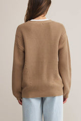 Z Supply Voyager Cardigan in Desert Tan - Viva Diva Boutique