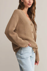 Z Supply Voyager Cardigan in Desert Tan - Viva Diva Boutique