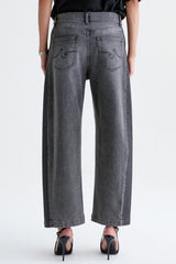 AG Jeans Hattie Jean High Rise Barrel in Tuxedo