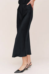 Bella Dahl Bias Maxi Skirt in Black