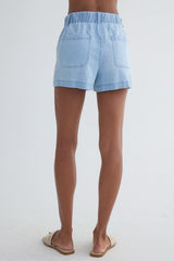 Bella Dahl Playa Trouser Short in Coastal Capri Wash - Viva Diva Boutique