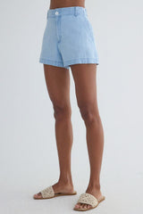 Bella Dahl Playa Trouser Short in Coastal Capri Wash - Viva Diva Boutique