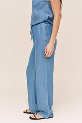 Bella Dahl Wide Leg Drawstring in Indigo Harbor Wash