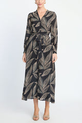 Caballero Azura Dress in Star Dust Leaf