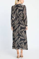Caballero Azura Dress in Star Dust Leaf