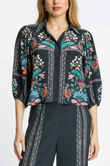 Caballero Juliette Top in Twilight Bloom