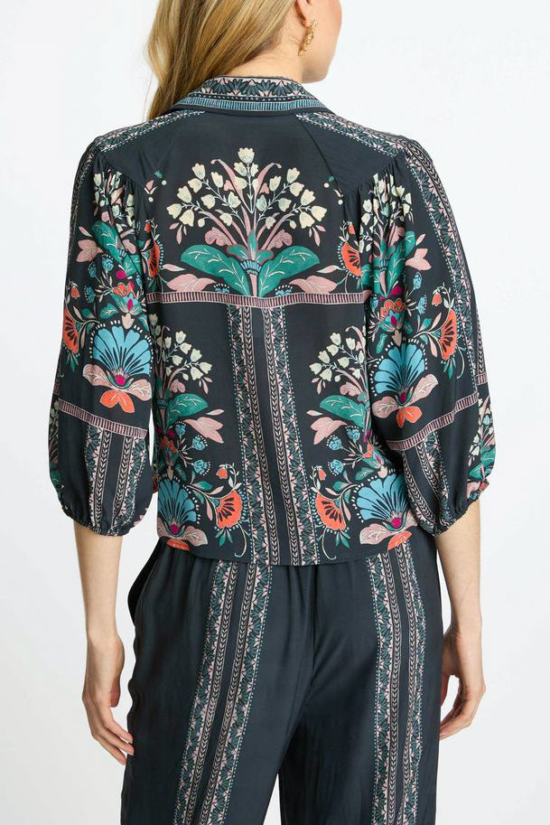 Caballero Juliette Top in Twilight Bloom