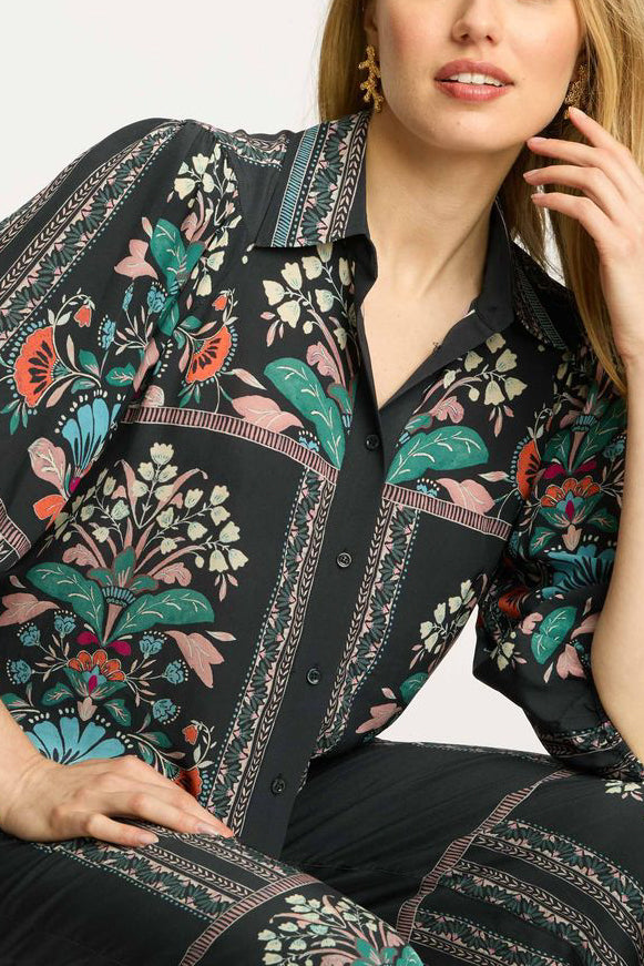 Caballero Juliette Top in Twilight Bloom