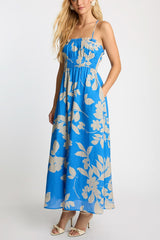 Caballero Kiara Maxi in Sapphire Shadow - Viva Diva Boutique