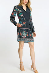 Caballero Lucy Dress in Twilight Bloom