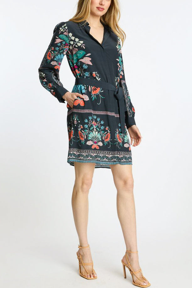 Caballero Lucy Dress in Twilight Bloom