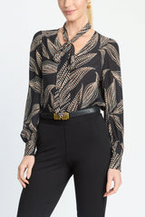 Caballero Mak Top in Star Dust Leaf