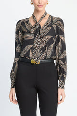 Caballero Mak Top in Star Dust Leaf