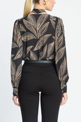 Caballero Mak Top in Star Dust Leaf