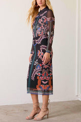Caballero Marta Top in Zulu Prince Cheetah - Viva Diva Boutique