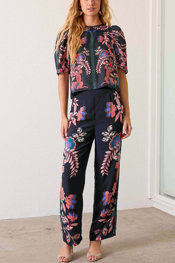 Caballero Maxine Pant in Zulu Prince Cheetah - Viva Diva Boutique
