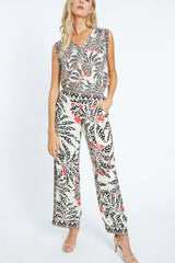 Caballero Odette Top in Camo Canopy - Viva Diva Boutique
