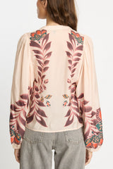 Caballero Selene Top in Copper Orchard - Viva Diva Boutique