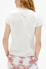 Clare V. Classic Californie Tee in Cream - Viva Diva Boutique
