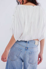 Free People Double Take Top in Ivory - Viva Diva Boutique
