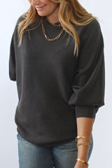 Kerisma Ryu Dolman Sweater in Charcoal