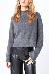 John + Jenn Oliver Sweater in Granite