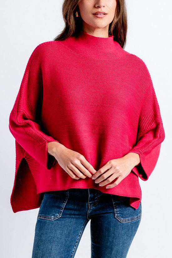 Kerisma Boho Sweater in Holly Berry