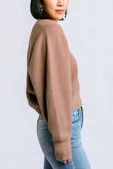 Kerisma Carrara V Sweater in Mocha Mousse