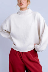Kerisma Echo Turtleneck in White Lotus