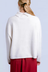 Kerisma Echo Turtleneck in White Lotus