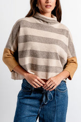 Kerisma London Stripe Sweater in Beige Multi - Viva Diva Boutique