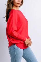 Kerisma Ryu Dolman in Scarlet - Viva Diva Boutique