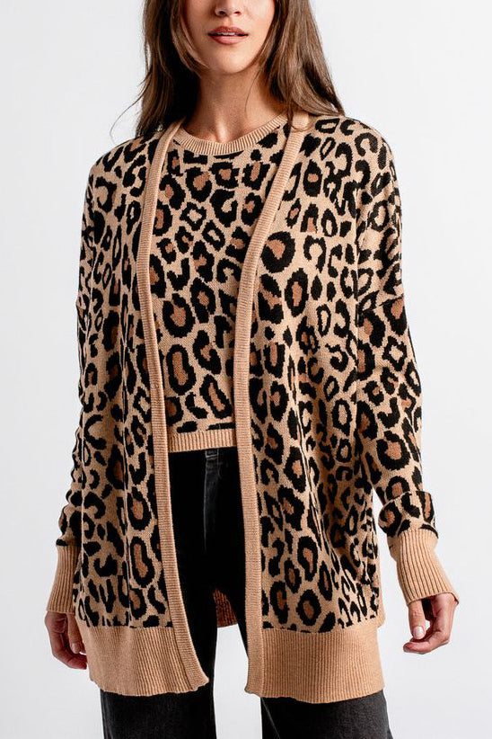 Kerisma Wagner Leopard Cardigan